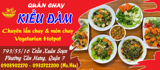 Quán Chay Kiều Đàm - Quán Chay Ngon Quận 7